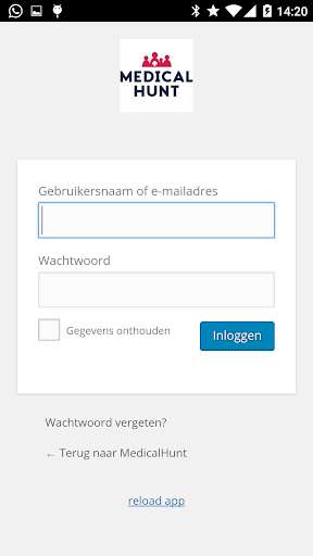 Run android online APK MedicalHunt from MyAndroid or emulate MedicalHunt using MyAndroid