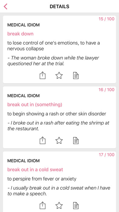 Emulate iPhone app Medical - Legal idioms using MyAndroid Emulate iPhone app Medical - Legal idioms using MyAndroid