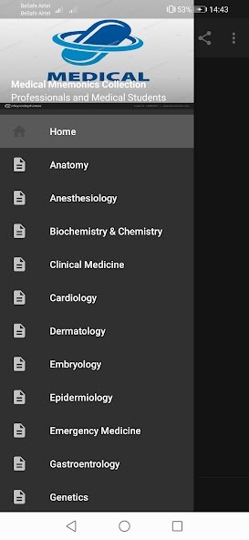 Run android online APK Medical Mnemonic Collection from MyAndroid or emulate Medical Mnemonic Collection using MyAndroid