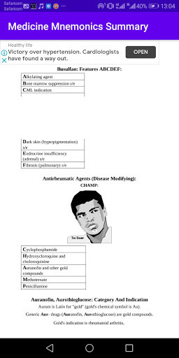 Emulate Medical Mnemonics - All Medical Mnemonics from MyAndroid or run Medical Mnemonics - All Medical Mnemonics using MyAndroid