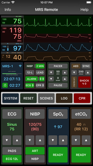 Emulate iPhone app Medical Rescue Sim Remote using MyAndroid Emulate iPhone app Medical Rescue Sim Remote using MyAndroid