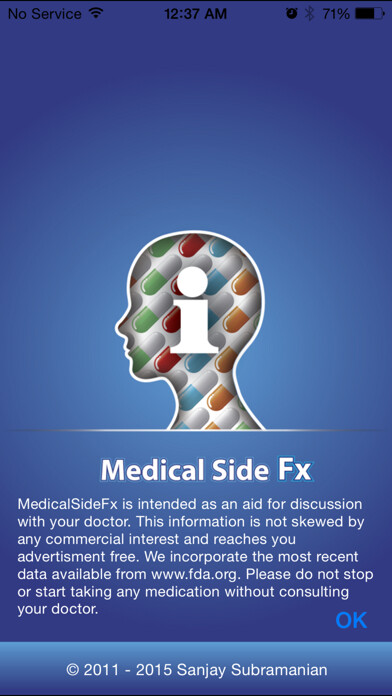 Emulate iPhone app MedicalSideFx using MyAndroid Emulate iPhone app MedicalSideFx using MyAndroid