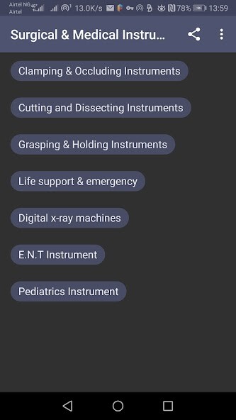 Emulate Android APK Medical Surgical Instruments Emulate Android APK Medical Surgical Instruments