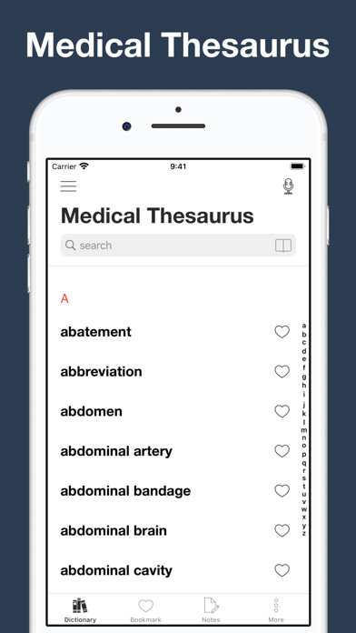 Emulate iPhone app Medical Thesaurus using MyAndroid Emulate iPhone app Medical Thesaurus using MyAndroid