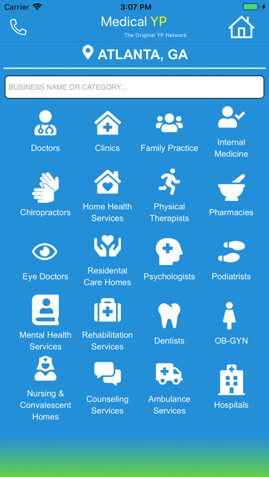 Emulate iPhone app Medical YP using MyAndroid
