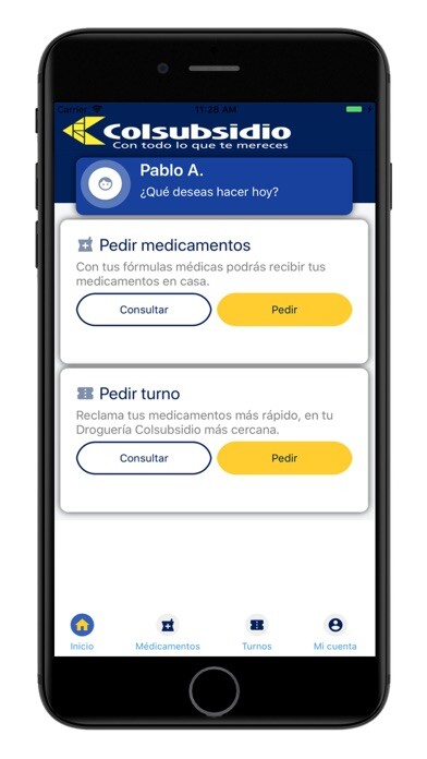 Emulate iPhone app Medicamentos Colsubsidio using MyAndroid Emulate iPhone app Medicamentos Colsubsidio using MyAndroid