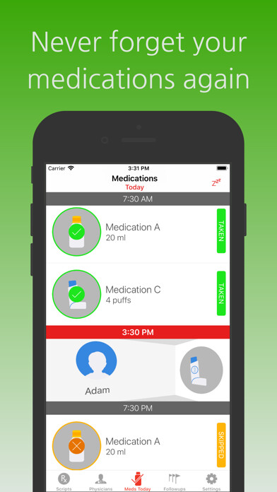 Emulate iPhone app Medication Reminder & Refills using MyAndroid Emulate iPhone app Medication Reminder & Refills using MyAndroid