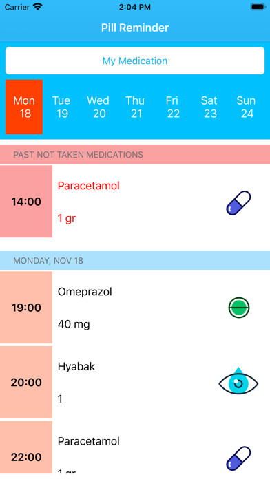 Run android online APK Medication Reminder  Tracker from MyAndroid or emulate Medication Reminder  Tracker using MyAndroid
