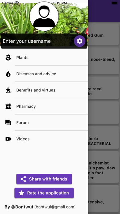 Emulate iPhone app Medicinal plants: herbs, bark using MyAndroid Emulate iPhone app Medicinal plants: herbs, bark using MyAndroid