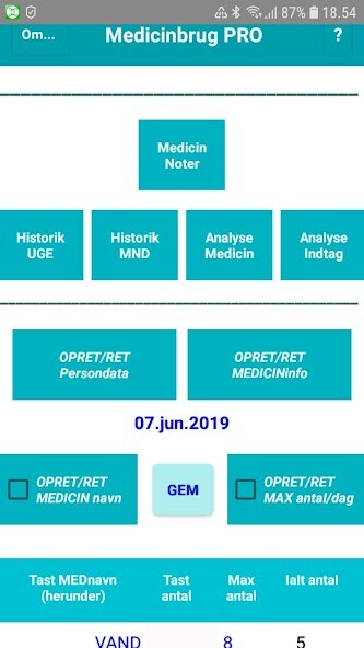 Run android online APK MEDICINBRUG DK PRO from MyAndroid or emulate MEDICINBRUG DK PRO using MyAndroid