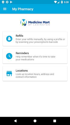 Run android online APK Medicine Mart of Lexington from MyAndroid or emulate Medicine Mart of Lexington using MyAndroid Run android online APK Medicine Mart of Lexington from MyAndroid or emulate Medicine Mart of Lexington using MyAndroid