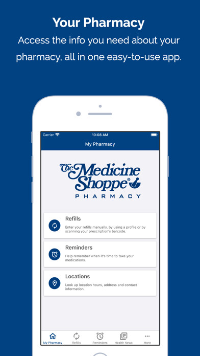 Emulate iPhone app Medicine Shoppe Pharmacy using MyAndroid Emulate iPhone app Medicine Shoppe Pharmacy using MyAndroid