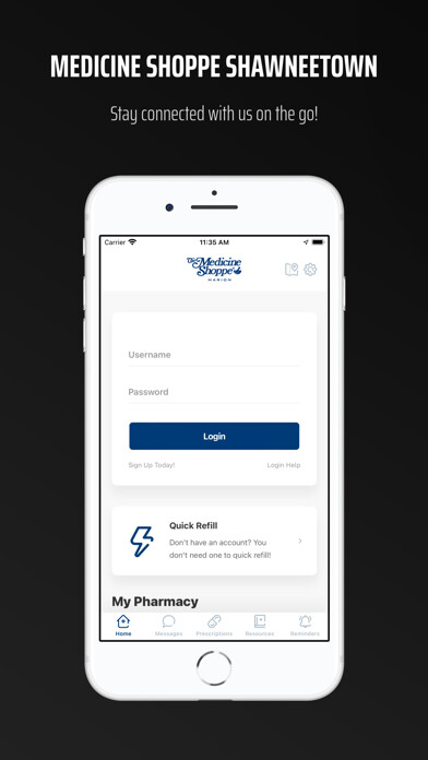 Emulate iPhone app Medicine Shoppe Shawneetown using MyAndroid Emulate iPhone app Medicine Shoppe Shawneetown using MyAndroid