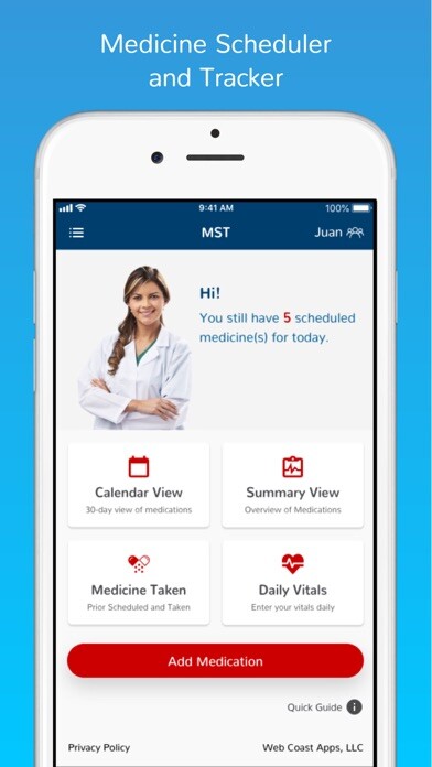 Emulate iPhone app Medicine Tracker and Scheduler using MyAndroid Emulate iPhone app Medicine Tracker and Scheduler using MyAndroid