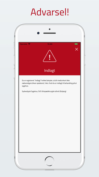 Emulate iPhone app Medicinkortet using MyAndroid