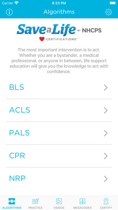Emulate iPhone app MediCode- ACLS, PALS, BLS, CPR using MyAndroid Emulate iPhone app MediCode- ACLS, PALS, BLS, CPR using MyAndroid