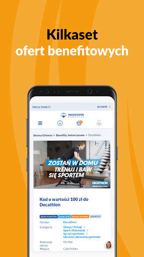 Run android online APK Medicover Benefits from MyAndroid or emulate Medicover Benefits using MyAndroid