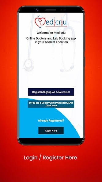 Run android online APK Medicriu : Book Doctor  LAB from MyAndroid or emulate Medicriu : Book Doctor  LAB using MyAndroid