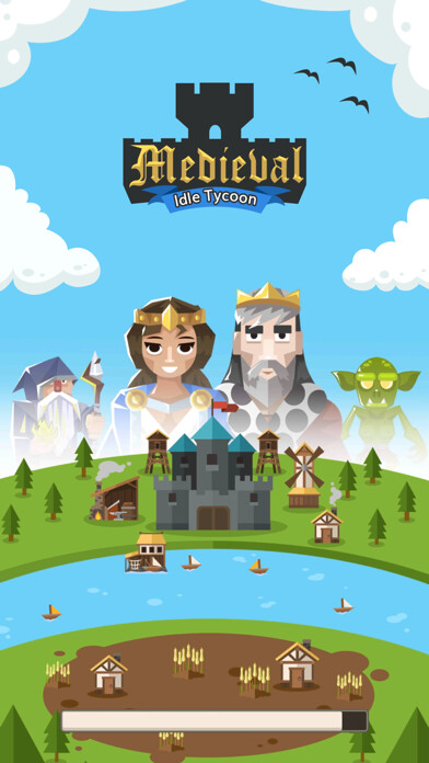 Emulate iPhone app Medieval: Idle Tycoon Clicker using MyAndroid