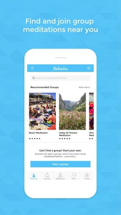 Emulate iPhone app Medimates: Social Meditation using MyAndroid Emulate iPhone app Medimates: Social Meditation using MyAndroid
