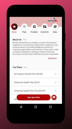 Run android online APK Mediplan Healthcare from MyAndroid or emulate Mediplan Healthcare using MyAndroid