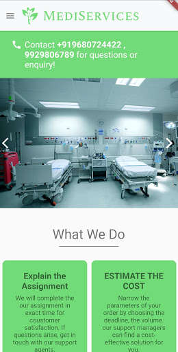 Run android online APK MediServices from MyAndroid or emulate MediServices using MyAndroid