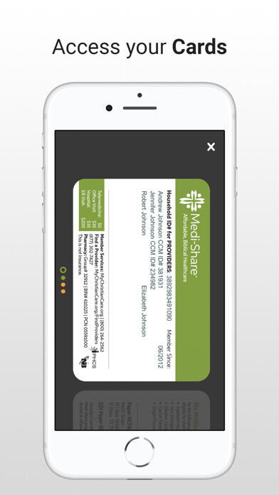 Emulate iPhone app Medi-Share using MyAndroid
