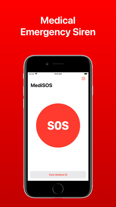 Emulate iPhone app MediSOS - Medical Alert Siren using MyAndroid Emulate iPhone app MediSOS - Medical Alert Siren using MyAndroid