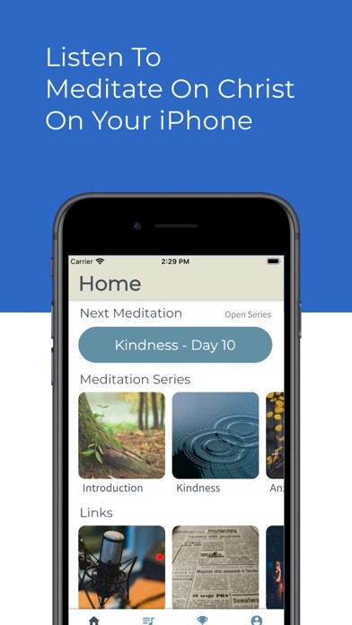 Emulate iPhone app Meditate On Christ using MyAndroid Emulate iPhone app Meditate On Christ using MyAndroid