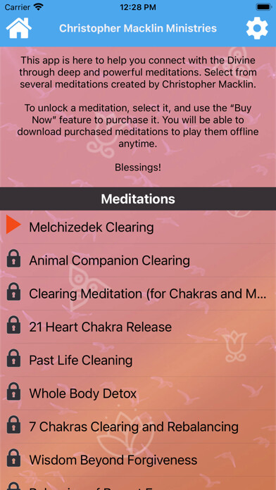 Emulate iPhone app Meditation Christopher Macklin using MyAndroid Emulate iPhone app Meditation Christopher Macklin using MyAndroid