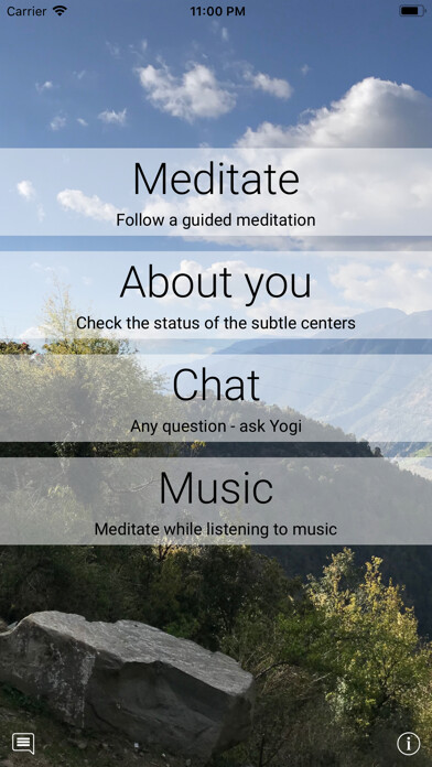 Emulate iPhone app Meditation Coach using MyAndroid