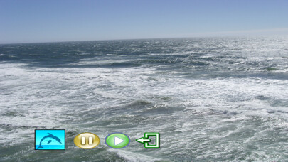 Emulate iPhone app Meditation - Dolphins Whales using MyAndroid