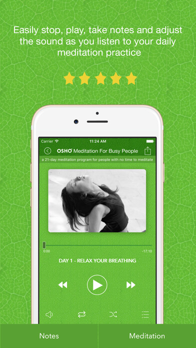 Emulate iPhone app Meditation for Busy People using MyAndroid Emulate iPhone app Meditation for Busy People using MyAndroid