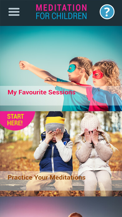 Emulate iPhone app Meditation for Children using MyAndroid Emulate iPhone app Meditation for Children using MyAndroid