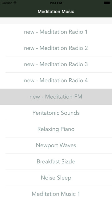 Emulate iPhone app Meditation Music for Mindfulness using MyAndroid Emulate iPhone app Meditation Music for Mindfulness using MyAndroid