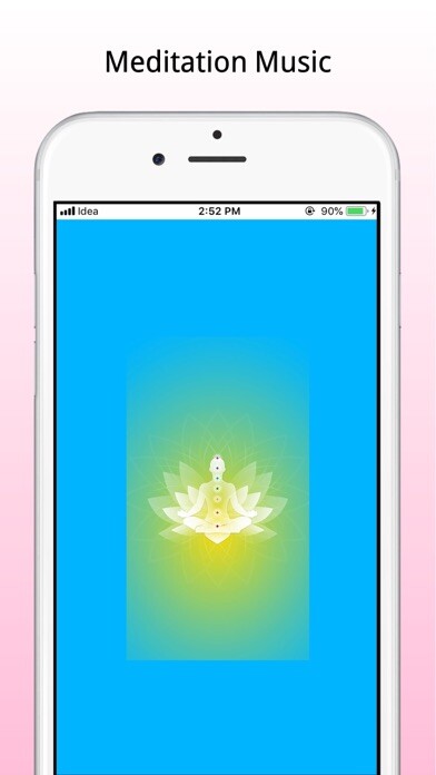 Emulate iPhone app Meditation Music Latest using MyAndroid