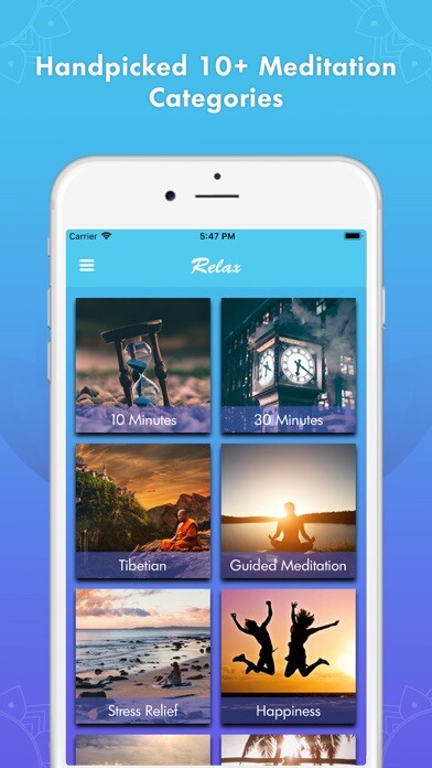 Emulate iPhone app Meditation Music - Relax using MyAndroid Emulate iPhone app Meditation Music - Relax using MyAndroid