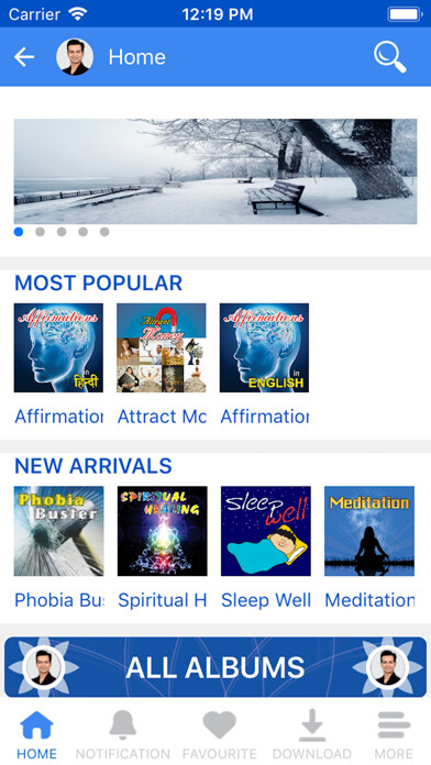Emulate iPhone app Meditations by Sneh Desai using MyAndroid Emulate iPhone app Meditations by Sneh Desai using MyAndroid