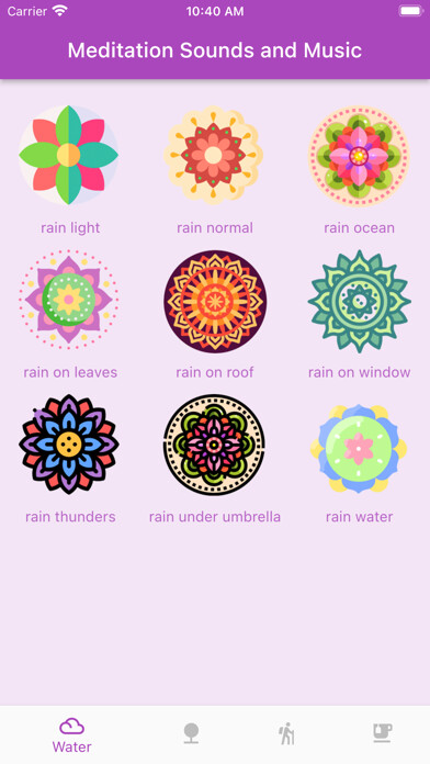 Emulate iPhone app Meditation Sounds and Music using MyAndroid Emulate iPhone app Meditation Sounds and Music using MyAndroid