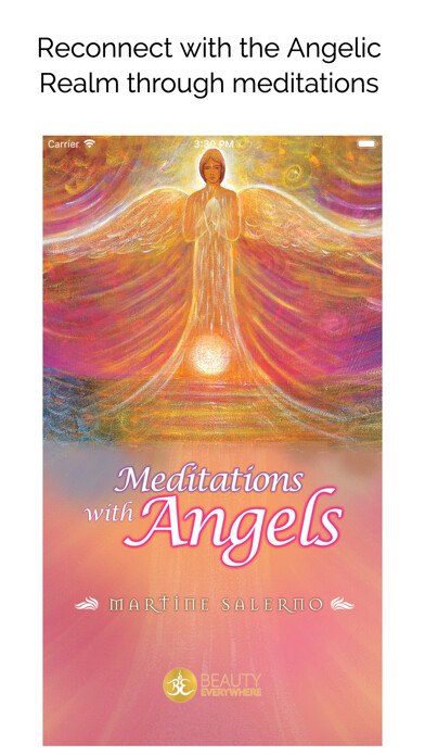 Emulate iPhone app Meditations With Angels using MyAndroid