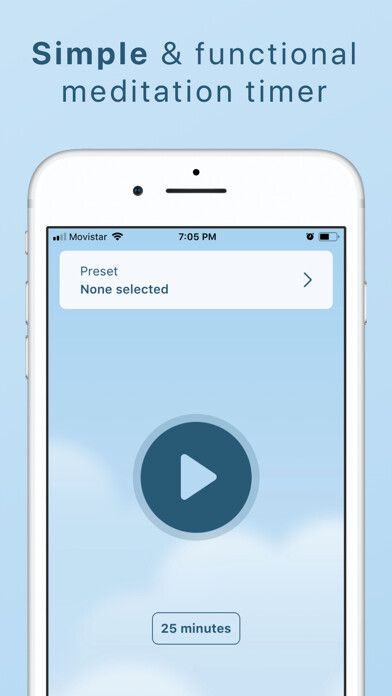 Emulate iPhone app Meditation Timer by Cloud Lama using MyAndroid Emulate iPhone app Meditation Timer by Cloud Lama using MyAndroid