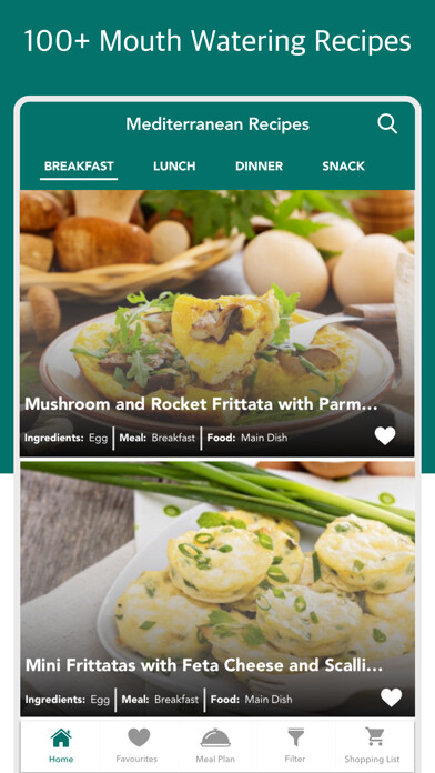 Emulate iPhone app Mediterranean Diet & Recipes using MyAndroid Emulate iPhone app Mediterranean Diet & Recipes using MyAndroid