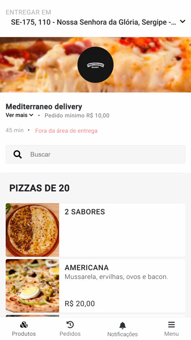 Emulate iPhone app Mediterraneo Delivery using MyAndroid Emulate iPhone app Mediterraneo Delivery using MyAndroid