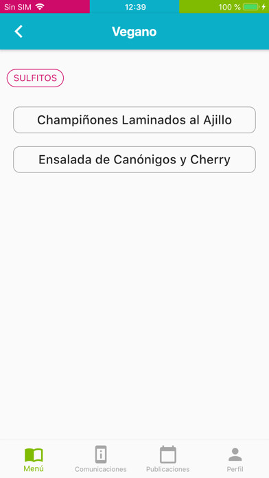 Emulate iPhone app Mediterrnea Educacin using MyAndroid