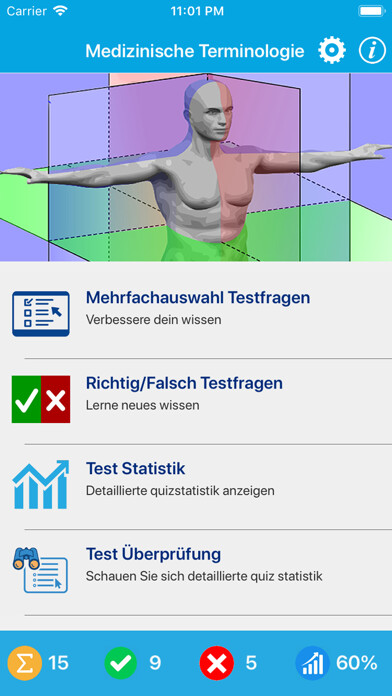 Emulate iPhone app Medizinische Terminologie using MyAndroid Emulate iPhone app Medizinische Terminologie using MyAndroid
