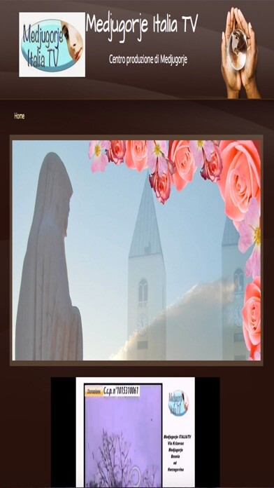 Emulate iPhone app Medjugorje Italia TV using MyAndroid Emulate iPhone app Medjugorje Italia TV using MyAndroid