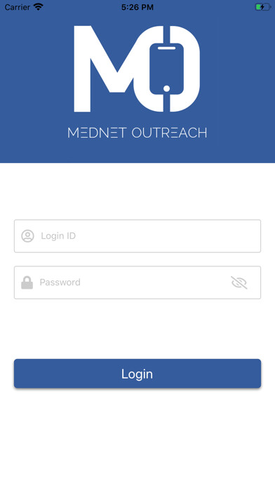 Emulate iPhone app Mednet Outreach using MyAndroid