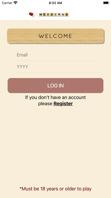 Emulate iPhone app Medscrab using MyAndroid