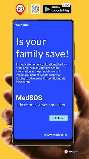 Run android online APK medSOS from MyAndroid or emulate medSOS using MyAndroid