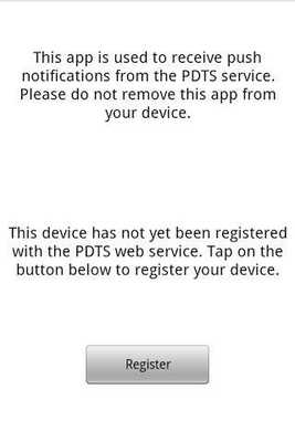 Emulate Android APK Medtechnotes PDTS Notifier